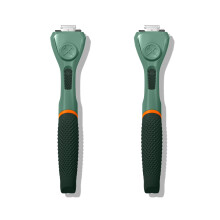 Dollar Shave Club | Partakoneen kahva (2 kpl) Vihreä | Vaihdettavat partakoneen kahvat