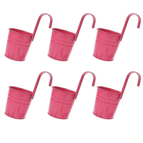 6pcs Iron Hanging Flower Pot 2