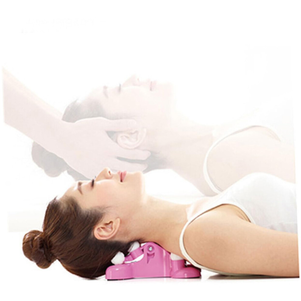 Cervical Massager Neck Massage Pillow Adjustable Ergonomic Design for Neck and Shoulder Pain Relief Home Use