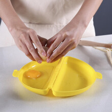 Egg Roll Baking Pan Nonstick Silicone Omelette Maker with Lid Microwave Safe Steam Cooker for Breakfast Ovens