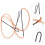 Recurve Bowstring Replacement Tool - Durable Archery Bowstring Strand for 60-inch and 70-inch Bows 3