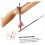Recurve Bowstring Replacement Tool - Durable Archery Bowstring Strand for 60-inch and 70-inch Bows 2