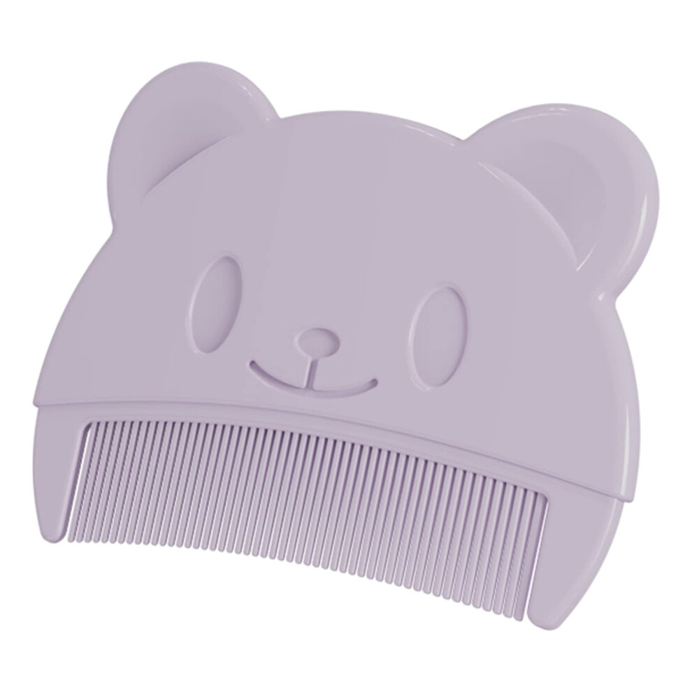 Soft Hair Comb Set for Newborns - Finest Tooth Infant Hair Brush for Bath, Head Massage, and Cradle Cap Care