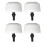 4 Pcs Rear Leaf Spring Bump Stop A03356 Rubber 4