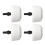 4 Pcs Rear Leaf Spring Bump Stop A03356 Rubber 5