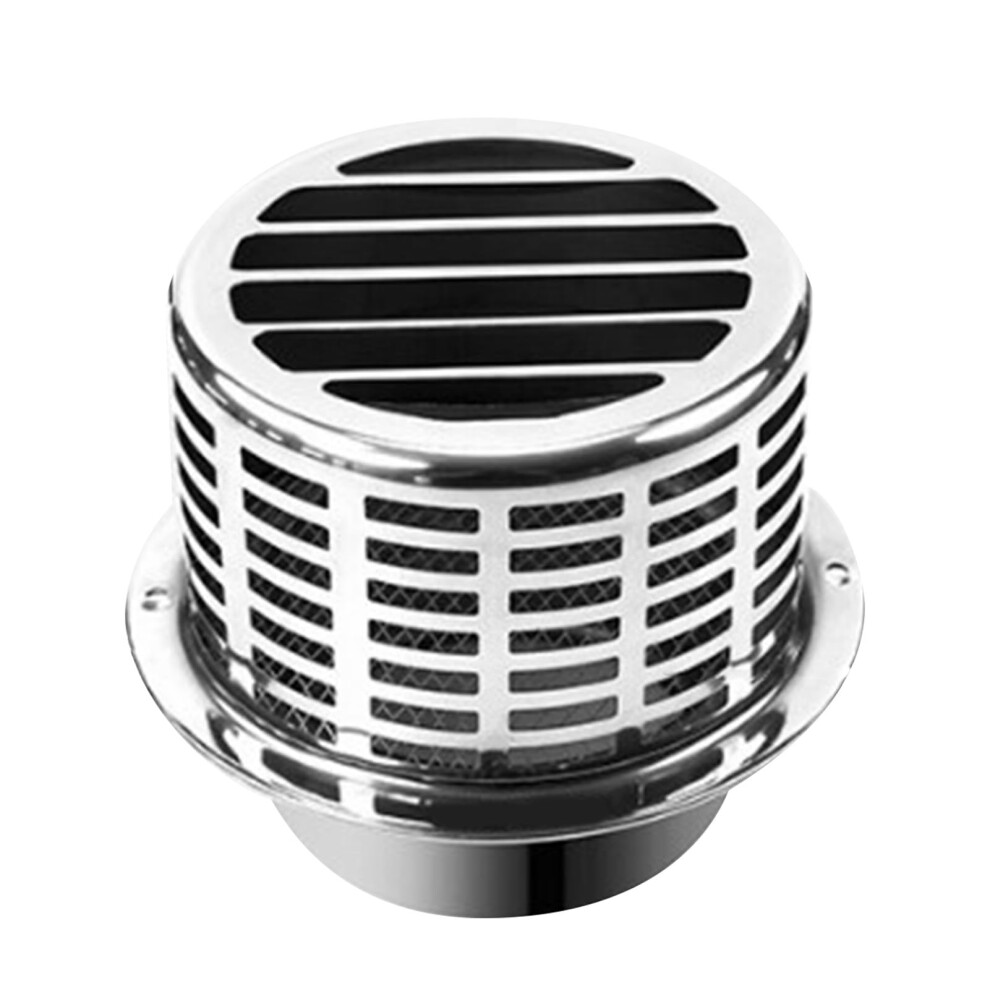 Exterior Wall Vent Hood 304 Stainless Steel 100Mm U Shaped Weatherproof Exhaust Grille For Ventilation And Airflow 6482260362175