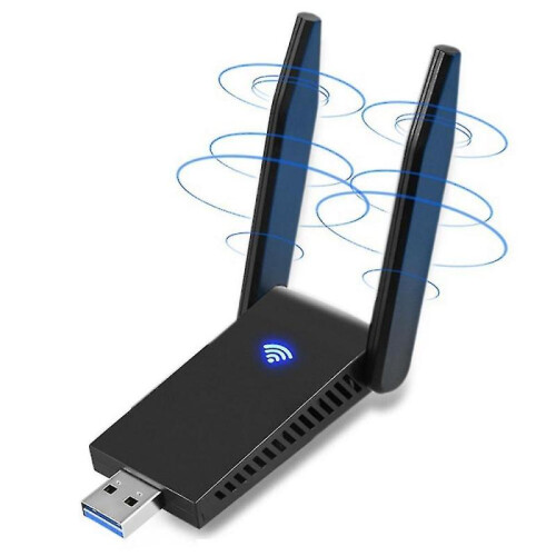 For Pc 1300mbps Usb Wifi Adapter, for Laptop Windows 10//8/7/xp/vista