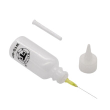 Needle Tip Glue Bottle 2 Oz | Precision Applicator for Quilling | Leakproof Squeeze Dropper for Crafts and Repairs