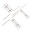 3PCS Hydraulic Seal Installation Tools Stainless 10