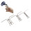 3PCS Hydraulic Seal Installation Tools Stainless 11