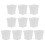 14pcs Mini Plastic Vase 1