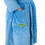 Sesame Street (Medium) Sesame Street Hooded Bathrobe (Unisex Blue) 4