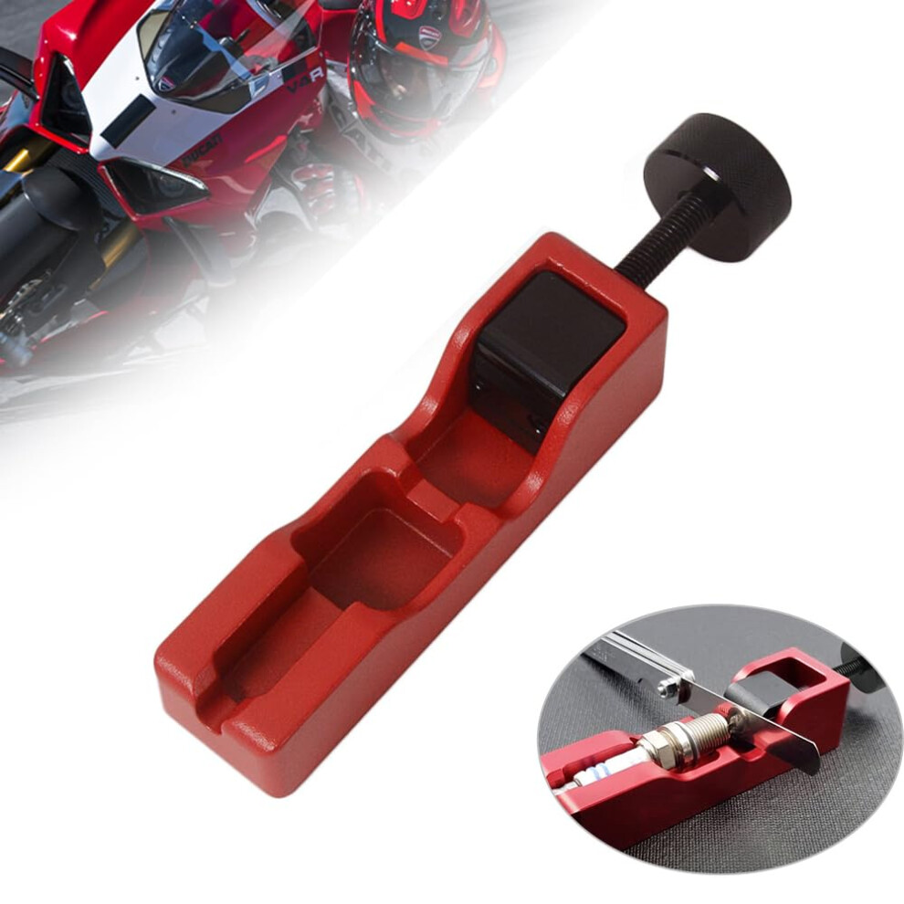 Universal Spark Plug Gap Tool For 10Mm 12Mm 14Mm 16Mm Spark Plugs, Precision Gapping Tool In Color Red 6482260362885