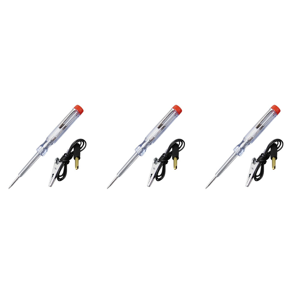 3X Dc Probe System Test Probe Lamp For 6V 12V 24V Auto Car Circuit Voltage Tester Pen Detector Light 6447073338212