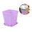 6pcs Plastic Flower Pots 10