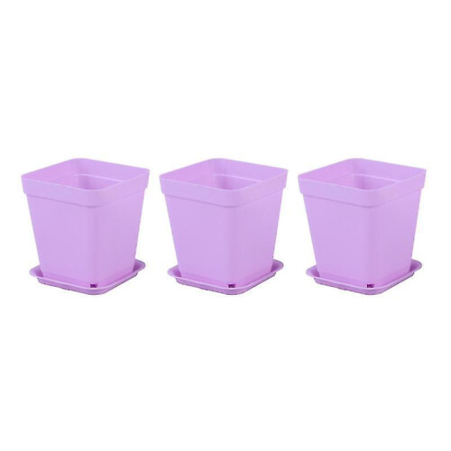 6pcs Plastic Flower Pots