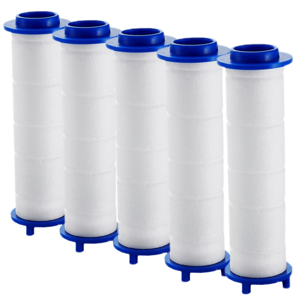 5Pcs Detachable Shower Filters High Pressure Replaceable Water Clarity Filters Compatible With Standard Shower Heads 6447073338809