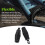 2pcs Heavy Duty Antenna Spring Mount M12 Screw 5mm 14