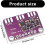 Board Module with 3 Output Channels 8KHz-160MHz for I2C Signal Generator Microcontroller - Programmable, High-Performance 3