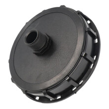 Ton Barrel Lid Cover for Water Tank, Multi-Purpose 1 Hole Adapter for Liquid Storage and Transport, Durable Material