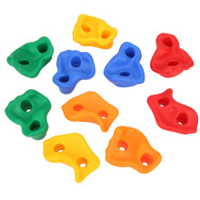 Kids Climbing Holds Pack 12pcs Bright Colourful & Resilient Playground Gear