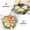 Multi Function Kitchen Egg Pan for Four Eggs, Wooden Handle, Nonstick, Wear Resistant, Compatible with All Stovetops 3