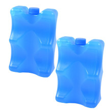 2pcs Portable Breastmilk Cooler Ice Packs - Durable Freezer Bags for Breastfeeding, Milk Storage, Travel & Insulated Use