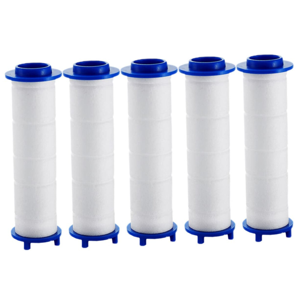 5Pcs Detachable Shower Filters For Hard Water, Easy To Clean Bath Filter, Compatible With Household Shower Heads, Reduces Impurities 6482260364605