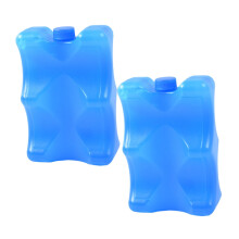 Breastmilk Cooler Ice Packs - 2pcs Reusable Bottle Ice Packs for Breastfeeding Moms, Portable, Easy to Clean, 6oz