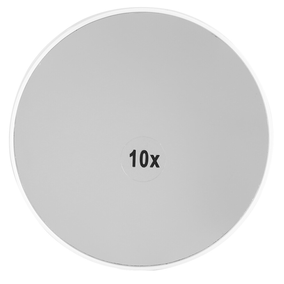 White Cosmetic 10X Magnification Magnifying Magnified Vanity Mirror Portable Makeup Beauty Tool