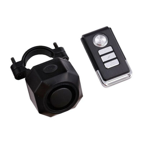 Système d'alarme de vélo rechargeable par USB, système d'alarme de vélo et de scooter étanche avec télécommande 2