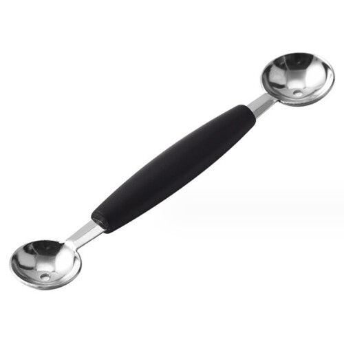 Cuillère à melon en acier inoxydable pour pastèque et cantaloup (double extrémité) 1