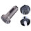Tête de robinet de cuisine à 2 modes, 1 pièce, G1/2", brossée 4
