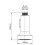 Tête de robinet de cuisine à 2 modes, 1 pièce, G1/2", brossée 3