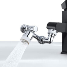 Bras robotisé robinet universel aérateur d'eau rotatif bec d'eau allongé