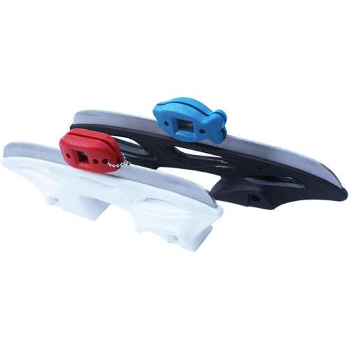 Ice Skate Sharpener Red Grindstone Tool for Ice Skates, Professional Sharpening Stone, Compact and Durable Design 2