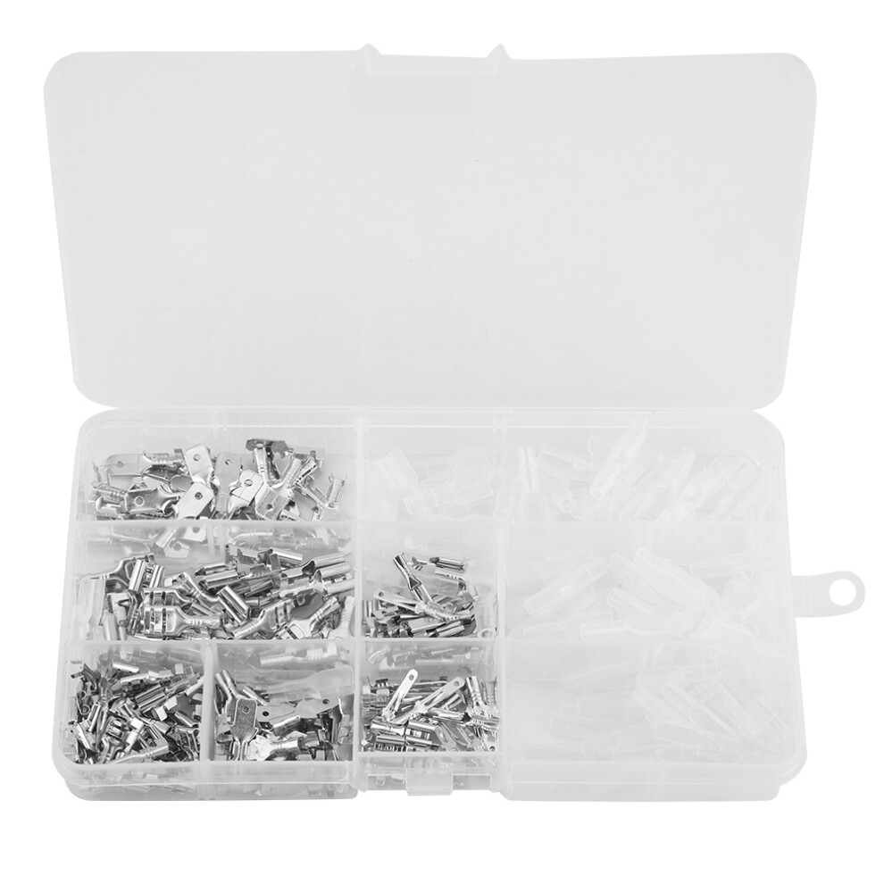 270PCS Male & Female Spade Terminal Wire Crimp