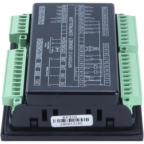 KP310 V1.0 Diesel Generator Controller Module Remote Start Stop Control Unit with LED Display for Genset 2