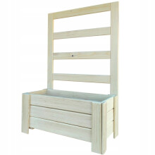 STOR HAVEGRUDE PERGOLA i TRÆ 100x48x38
