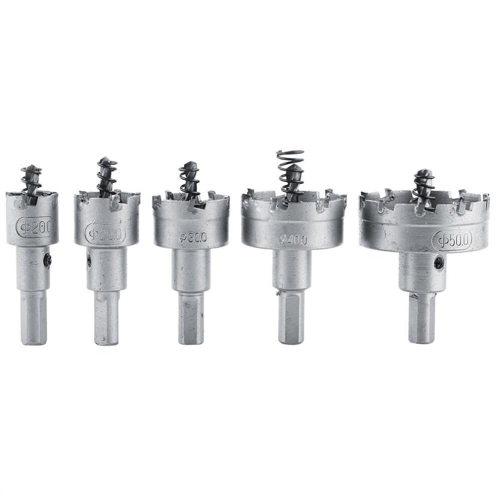 5pcs/set 20-50mm HSS Drill Bit Hole Saw Set