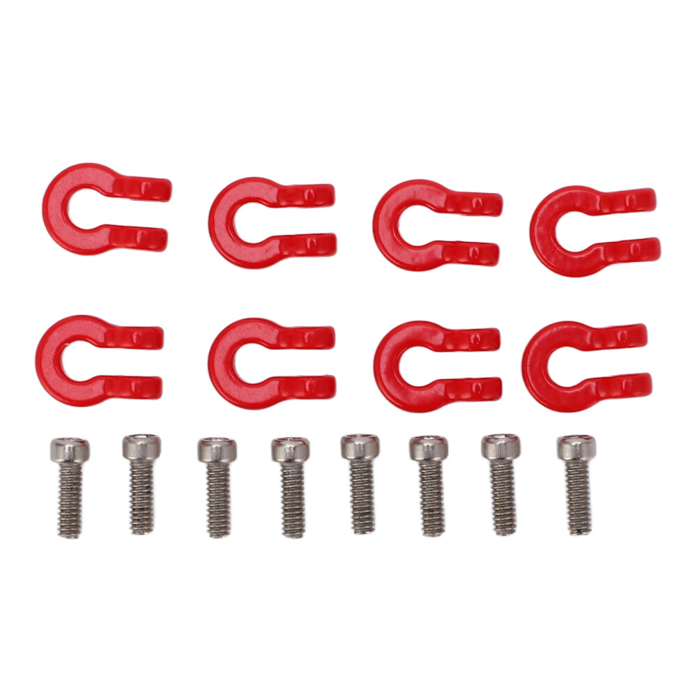 8Pcs Metal Front Rear Bumper Trailer Hook Tow 8320539764368