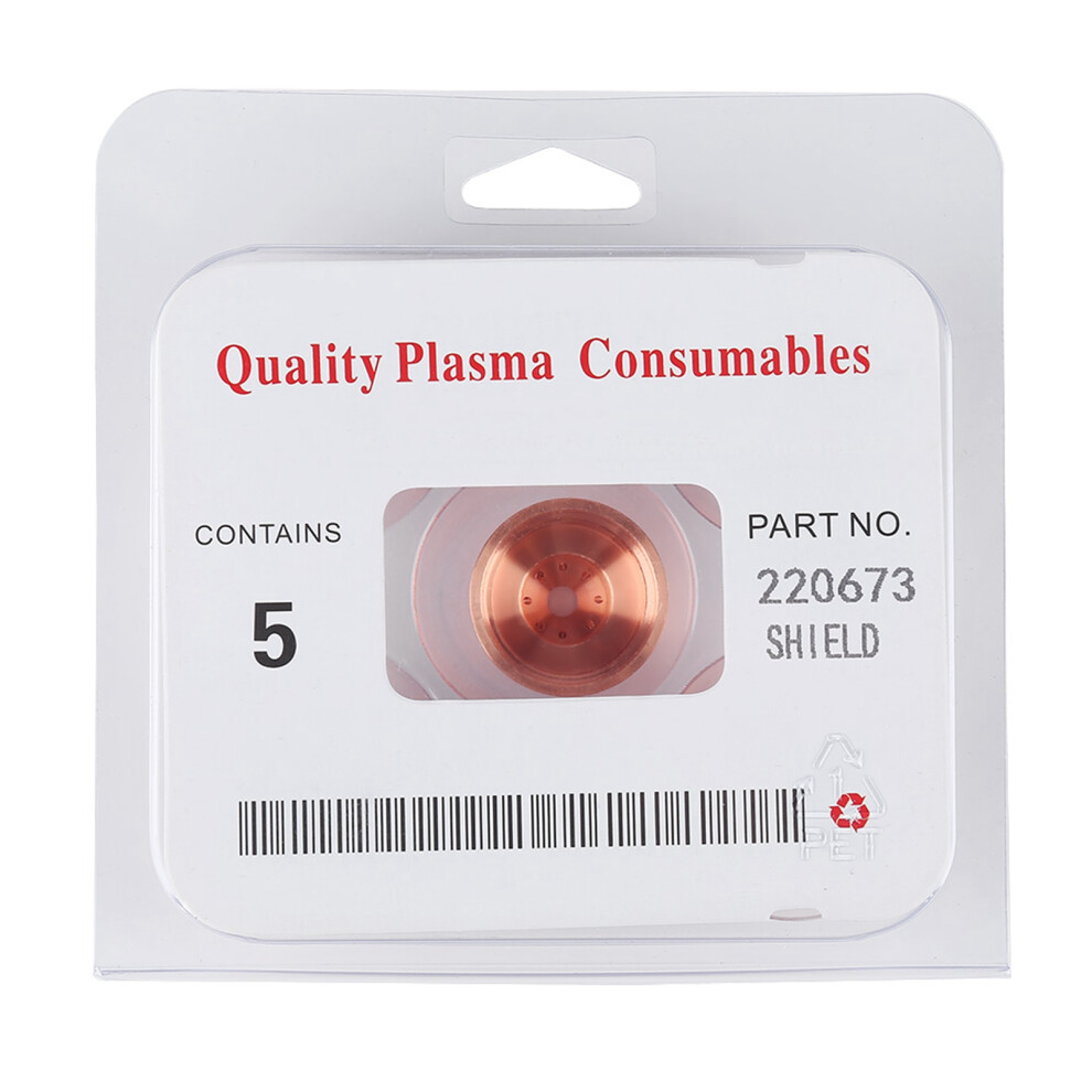 5pcs Plasma Shield Cup Cap for MAX45 Cutting Torch