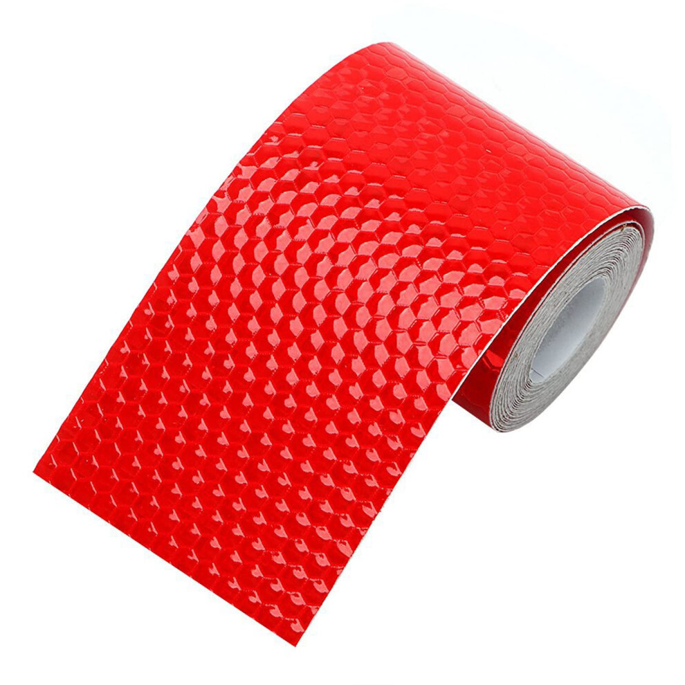 Reflective Tape, 2 Inch X 9.8 Feet Red Waterproof High Viscosity Tape For Road Transport Vehicles And Facilities 6447073341052