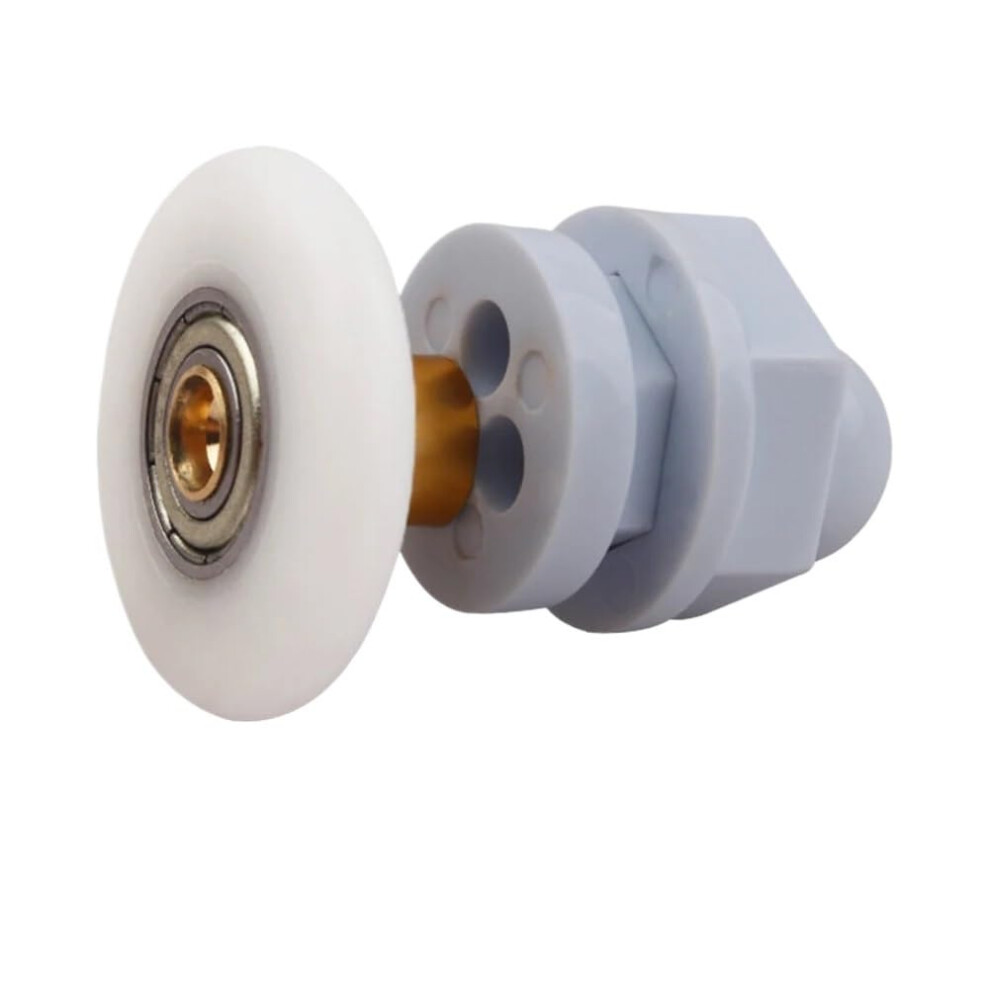Shower Door Wheel Rollers Runners 19Mm Diameter Pulley Set For Sliding Doors, Compatible With 19/23/25/27/29Mm Models 6482260365879