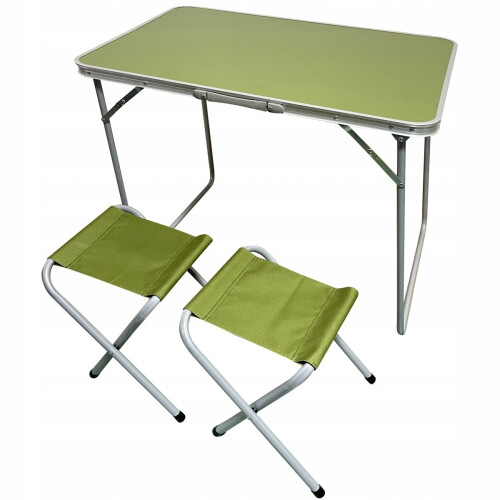 SAMLET CAMPINGBORD + 2 STOLE 2
