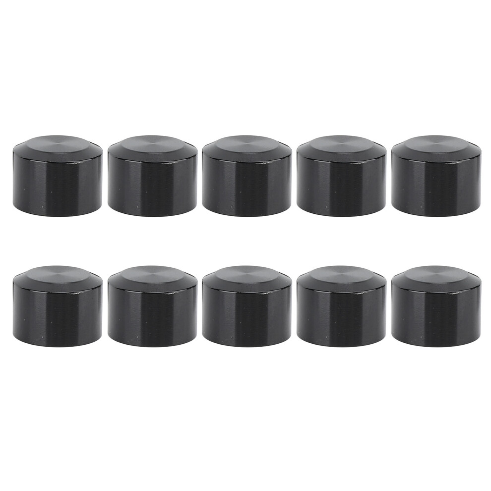 10Pcs Motorcycle Head Bolt Cover Flat Cnc Black 8320539764917