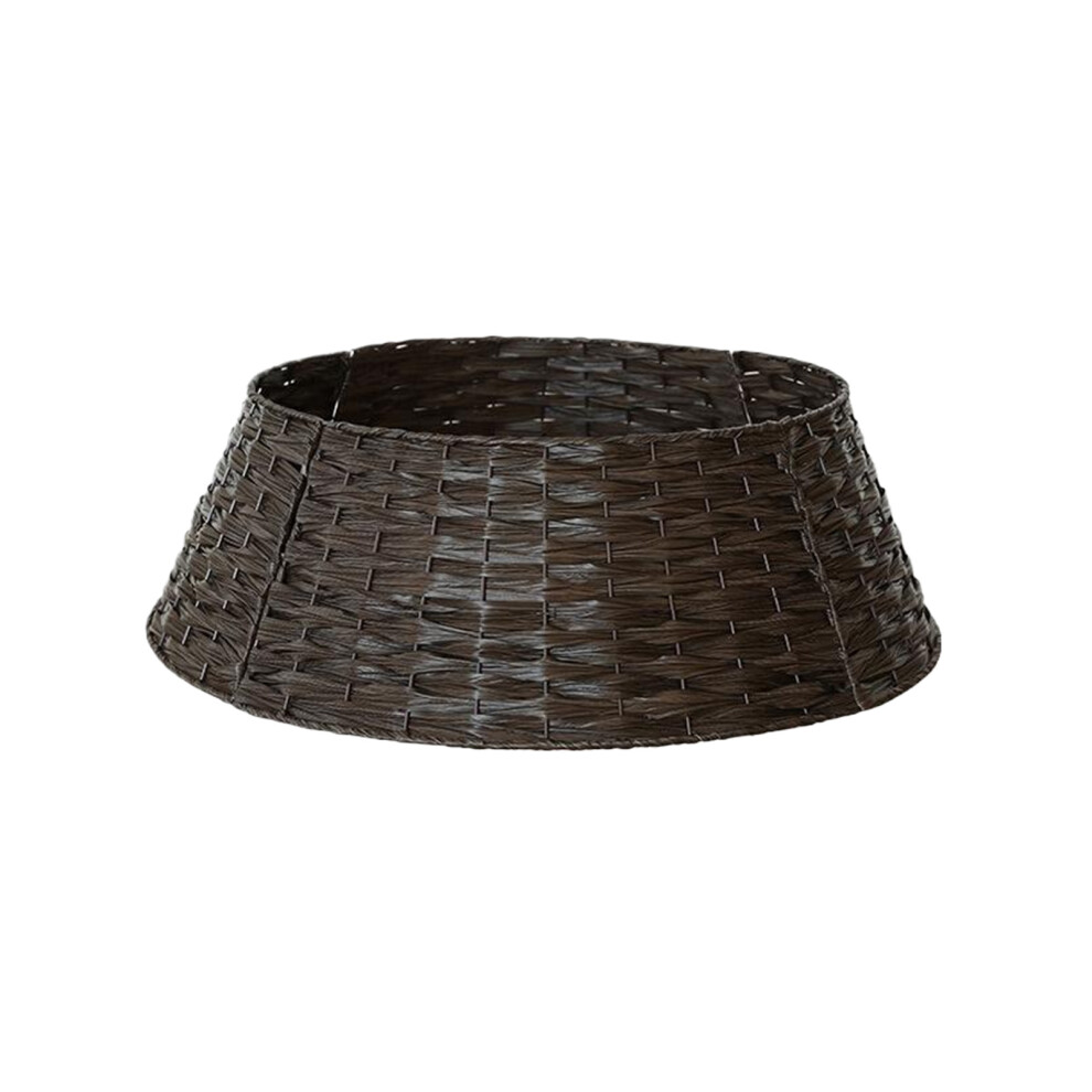 (dark brown, large size) Naturally Degned Christmas Tree Skirt For Exquite Style Easy To-image-OPC-PKB565B-NEW