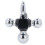 Trailer Hitch Triball Mount with Hook Stainless 8