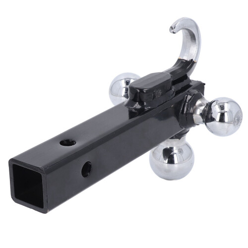 Trailer Hitch Triball Mount with Hook Stainless
