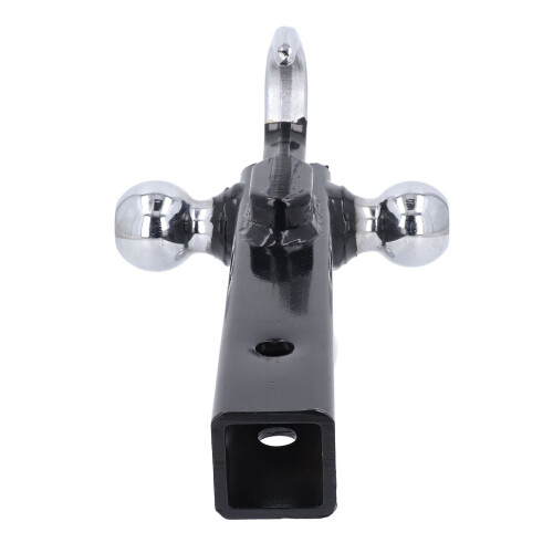 Trailer Hitch Triball Mount with Hook Stainless 1